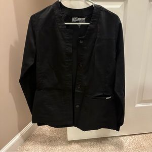 Grey’s Anatomy Black scrub jacket